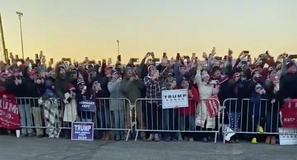 Trump ignores all coronavirus guidelines during Minnesota MAGA rally