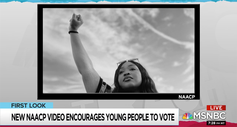 Maddow premieres new ad — narrated by Morgan Freeman — on what this election is about