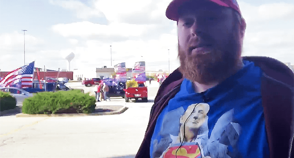 Comedian knocks organized Indianapolis Trump Train for suppression and inconvenience