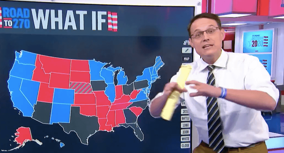Trump faces 'elimination tests' in state after state to keep Biden from collecting early victory: MSNBC's Kornacki