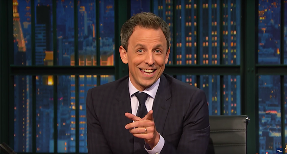Seth Meyers roasts Trump: The only 3 am phone call he's ready for is one about Rosie O'Donnell