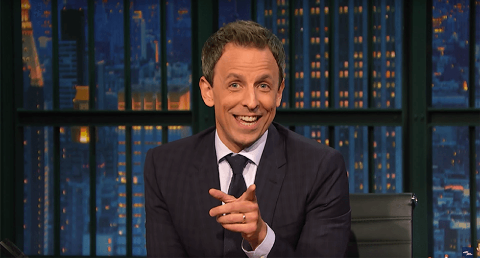 Seth Meyers roasts Trump: The only 3 am phone call he's ready for is one about Rosie O'Donnell