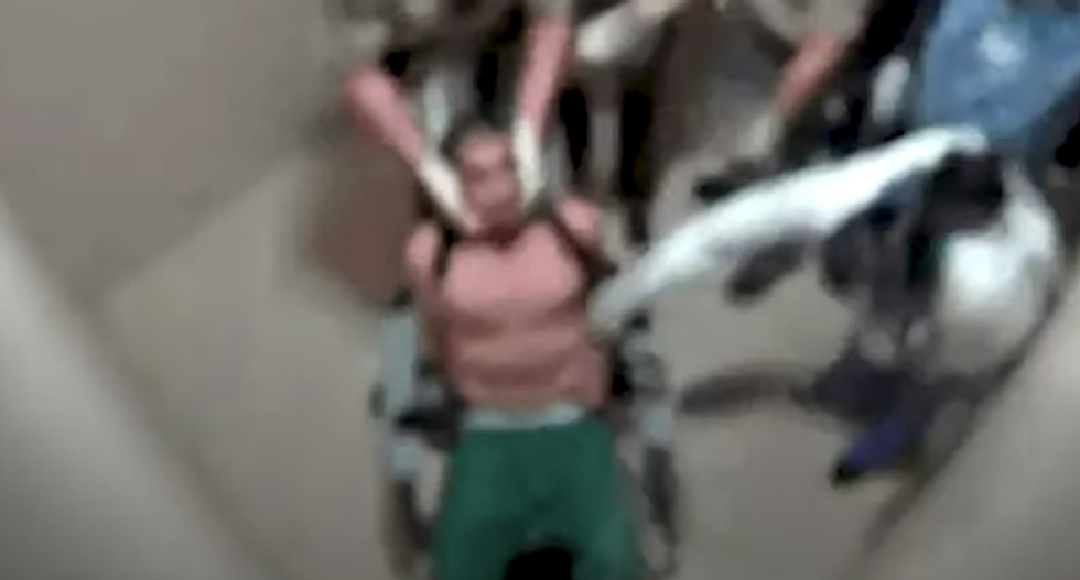 Horrific video shows prolonged death of psychiatric inmate under restraint for almost 20 hours
