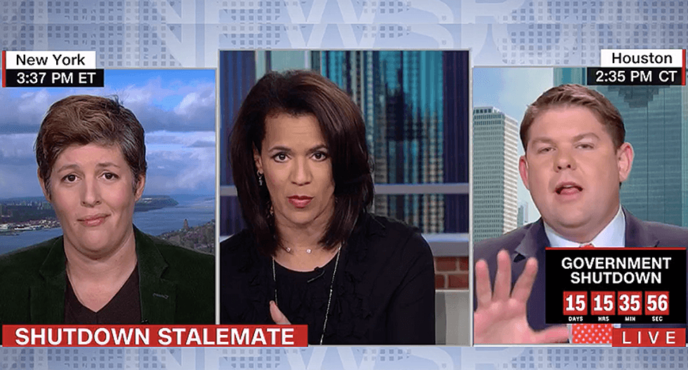 Ben Ferguson loses it when CNN pundit calls him out for using Trump’s border wall lies
