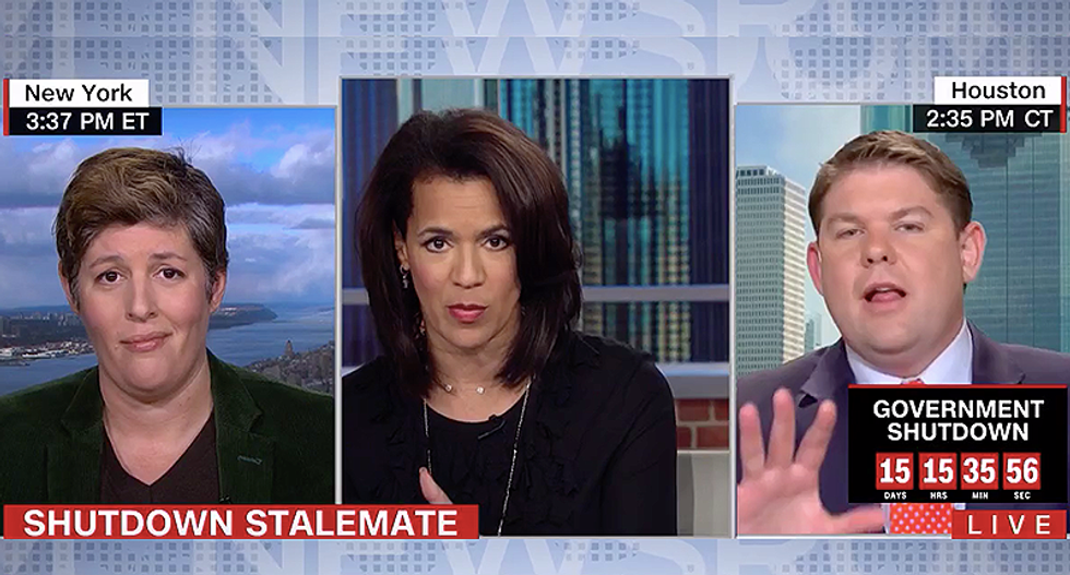 Ben Ferguson loses it when CNN pundit calls him out for using Trump’s border wall lies