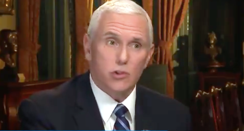 Furious Pence snaps at FBI over rumors they were considering using his staffers to infiltrate Trump's transition team