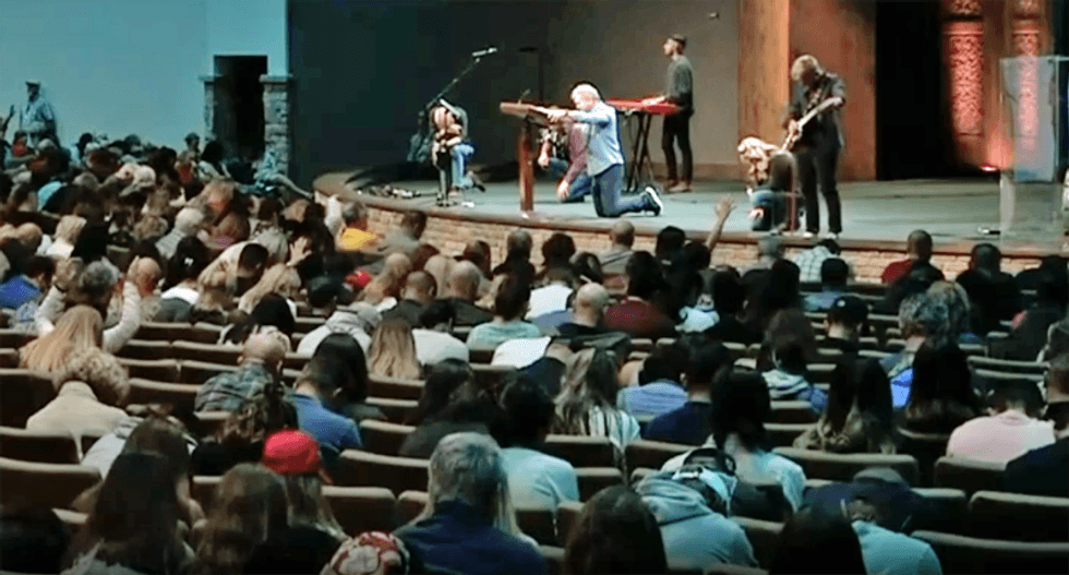 ‘That’s it? They’re done?’ Weeping conservative pastor begs God to save Trump’s presidency during bizarre church service
