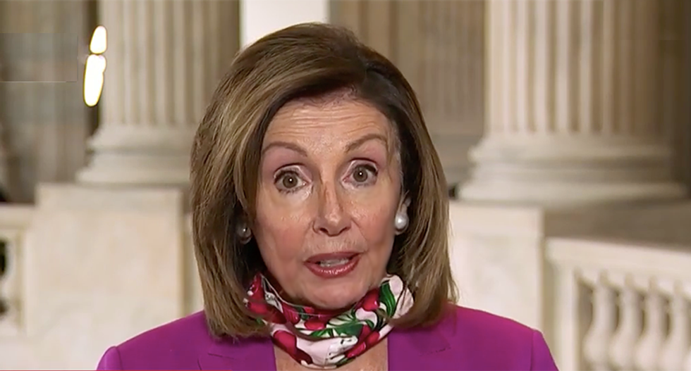 Nancy Pelosi attacks 'dangerous' McConnell for saying George Floyd policing bill is 'going nowhere'