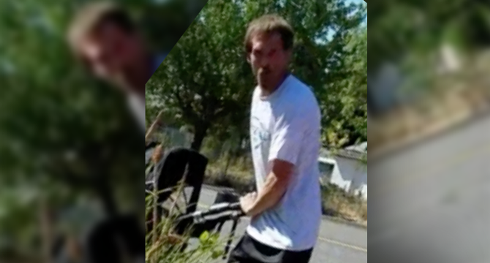 WATCH: Unhinged white man with a stroller goes bonkers over ‘beaners’ doing construction work