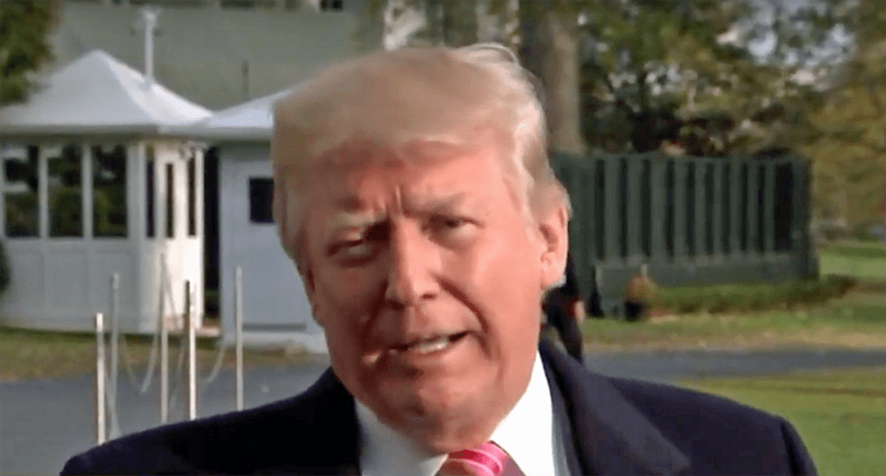 Cowardly Trump tweets suggest voters should elect accused molester -- but he won't say Roy Moore's name