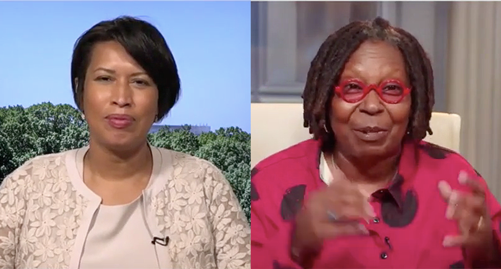 The View's Whoopi Goldberg congratulates DC mayor for trolling Trump over Black Lives Matter protests