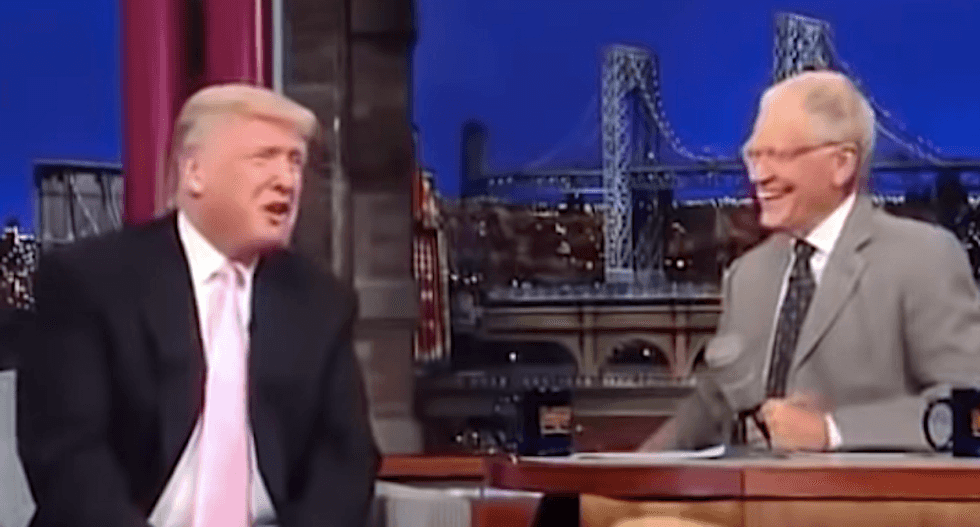Trump once praised mobsters as 'very nice people' -- but warned David Letterman 'don't owe them money'