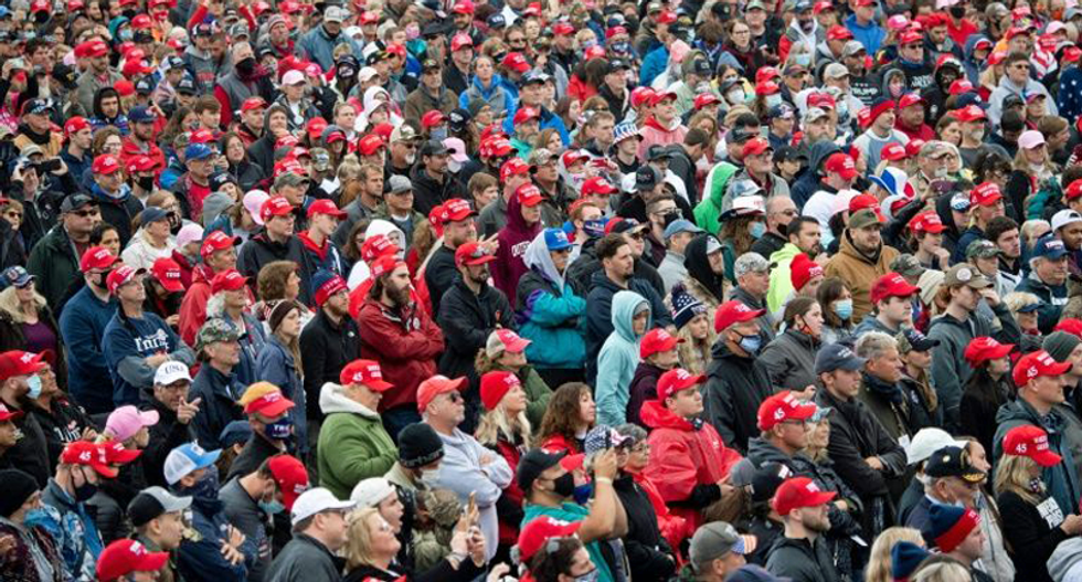 Elderly Trump fans left 'frozen cold with an altered mental status' after they were stranded at Omaha rally