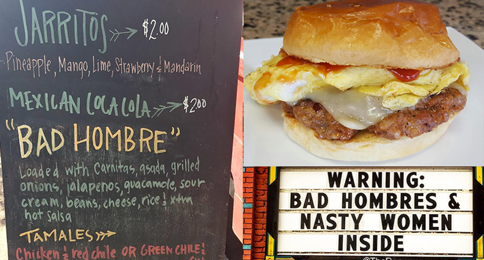 ‘The hombre special’: Mexican restaurants hilariously mock Donald Trump’s racism