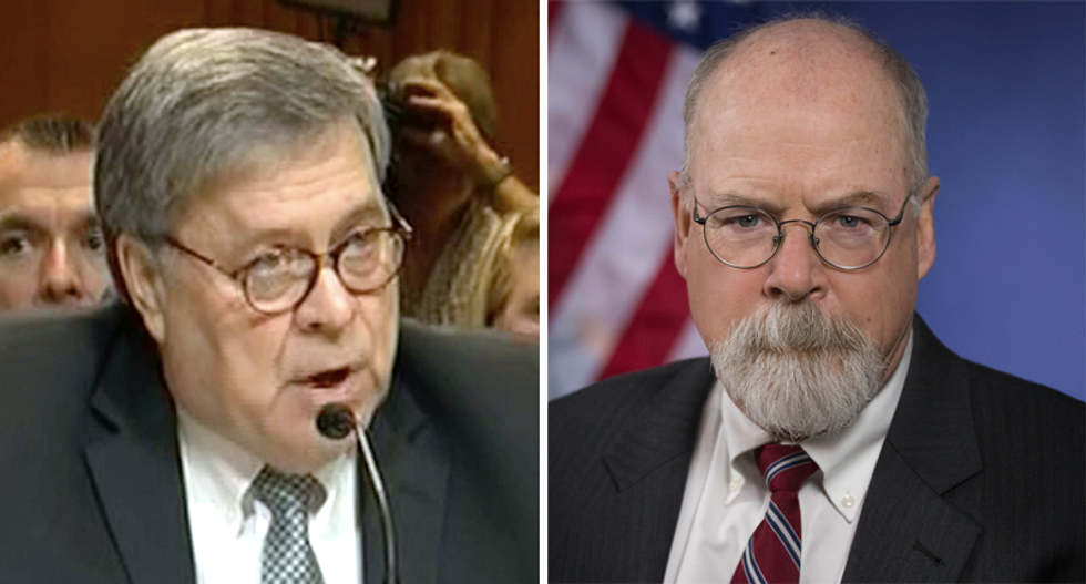 Is Bill Barr working with US Attorney investigating Mueller report to legitimize conspiracy theories?