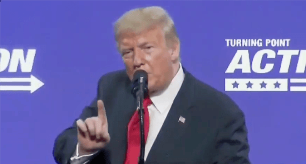 Trump complains about ‘spoiled rich people' during Arizona rally: ‘Lock them up’