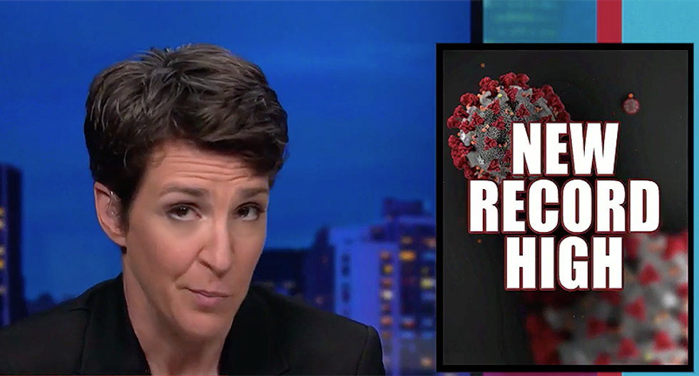 Rachel Maddow: 'The federal government is just abandoning ship' on stopping the coronavirus