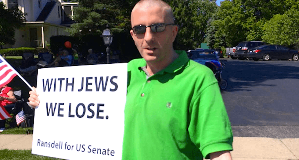 Kentucky longshot Senate candidate's 'With Jews We Lose' slogan not going over well