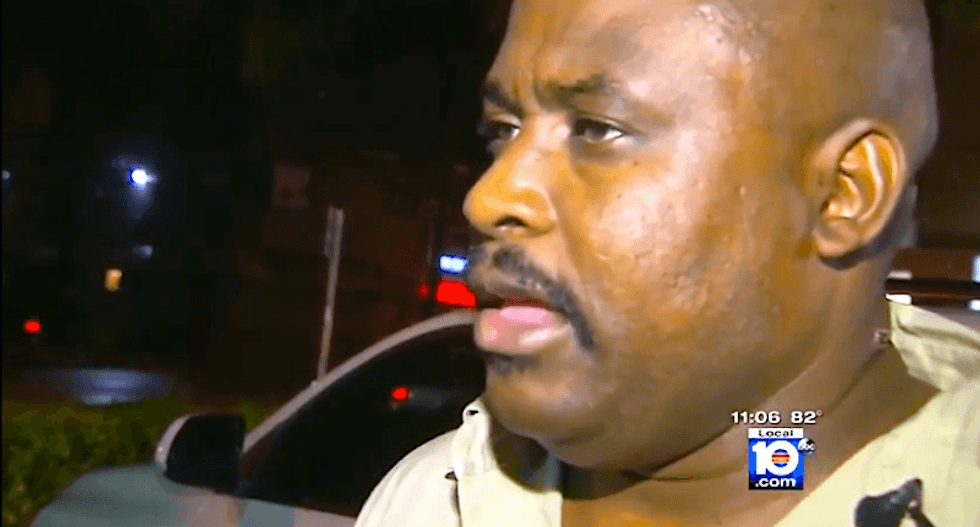 Road-raging bicyclist shoots Florida cab driver in neck in gas station dispute