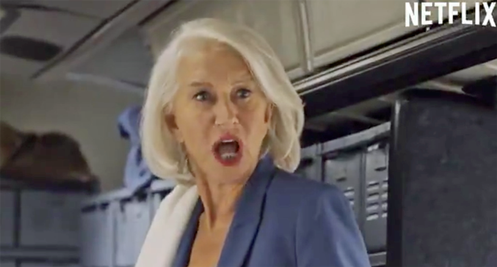 WATCH: 'Access Hollywood' tape immortalized by comedian Sarah Cooper -- with Helen Mirren as Billy Bush