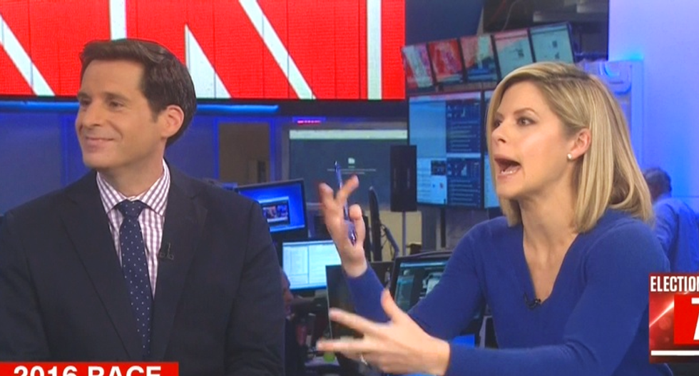 ‘Stop right now!’ CNN fact check of Trump surrogate’s attack on Clinton devolves into a screamfest