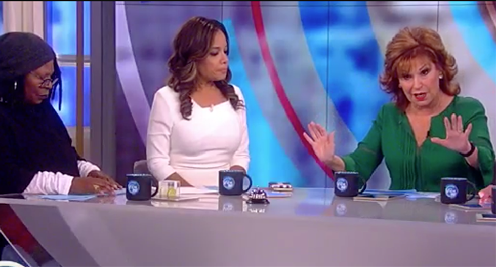 Joy Behar demands to know why we're talking about Clinton emails and not Trump's rape case