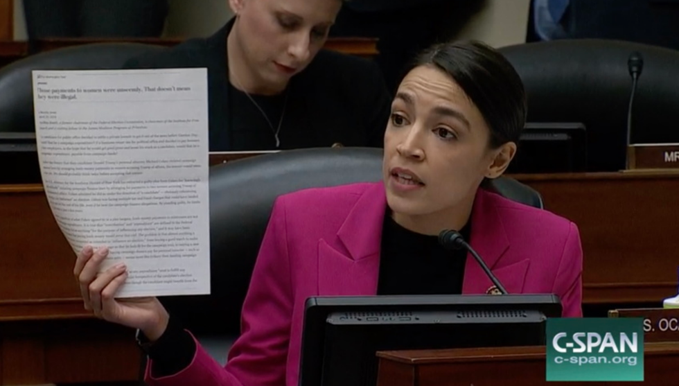 Watch: AOC schools Congress with ‘Lightning Round Game’ exposing the chilling role of money in politics
