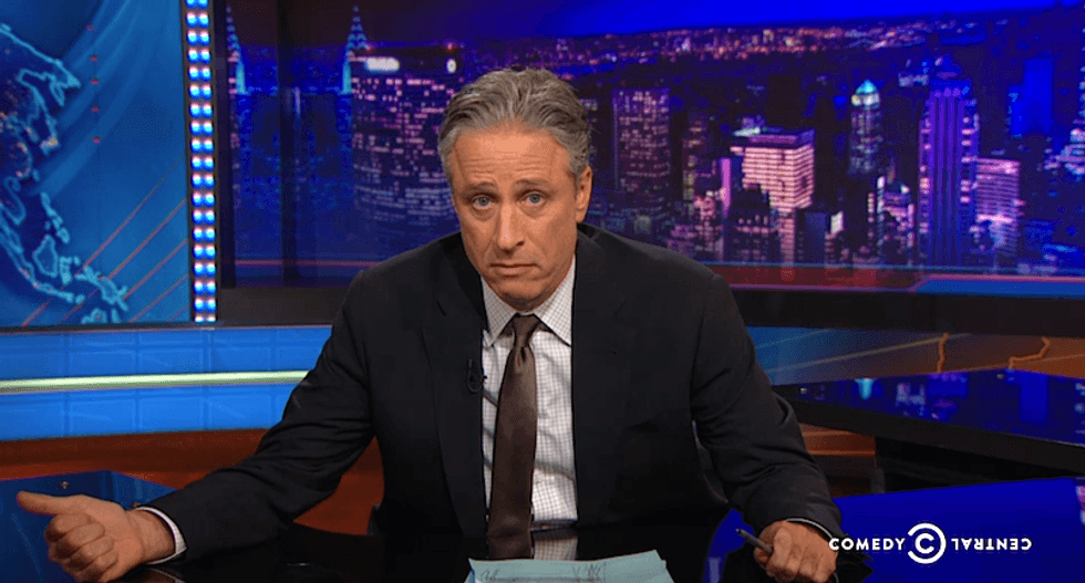 Jon Stewart: Aliens would call the Senate 'summer camp' after seeing campaign ads