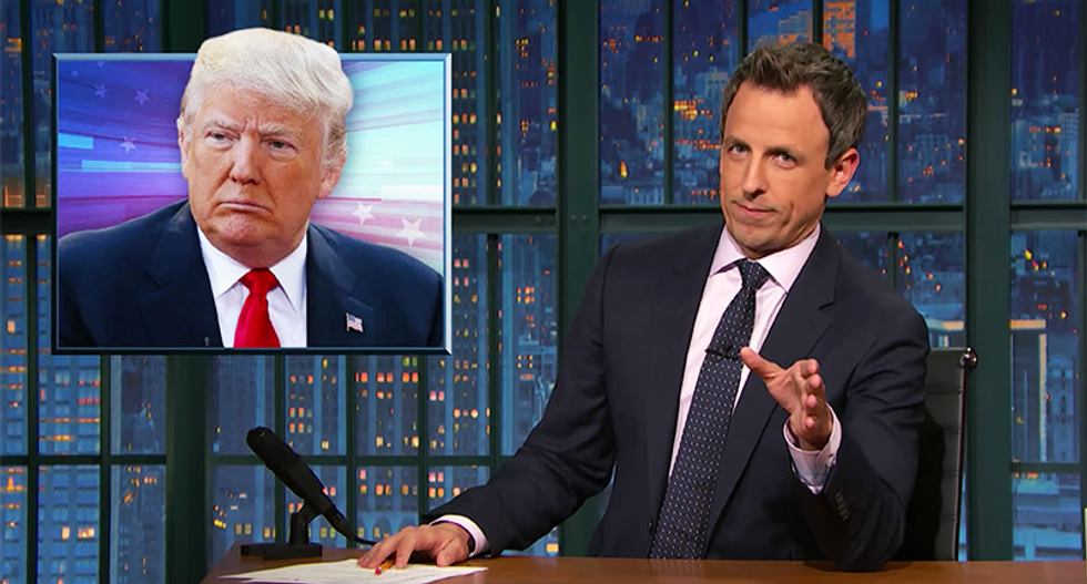 Seth Meyers: Candidate Trump killed the 'generous, intelligent billionaire' character he played on TV