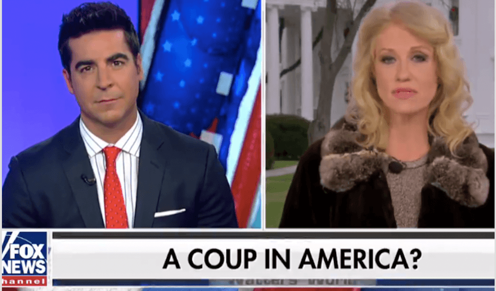 'Alarmingly irresponsible': Fox News' Jesse Watters gets clobbered online for calling Mueller probe a potential 'coup'