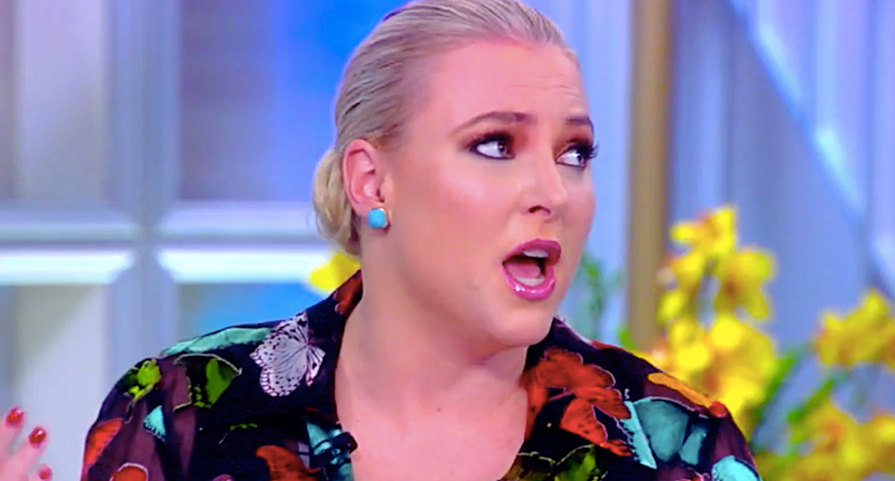 'Laugh all you want!' Meghan McCain erupts when The View audience mocks Republican's obvious hypocrisy