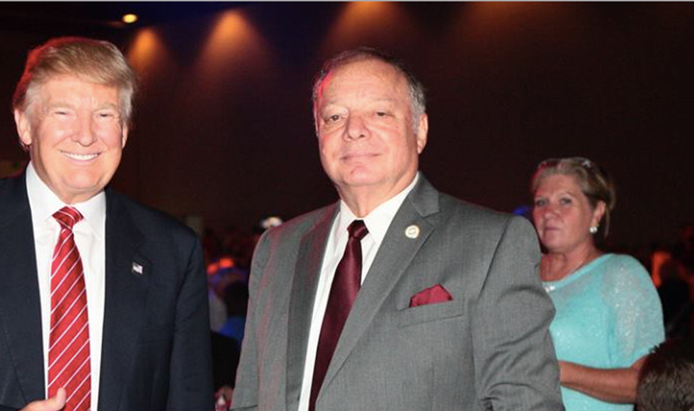 Arkansas Republican stood in polling place door shouting 'shut up and go home' at early voters