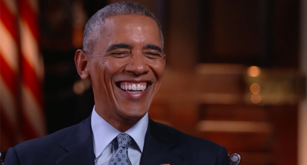 'I miss having a human president': The internet welcomes back Obama and his 'intelligible words'
