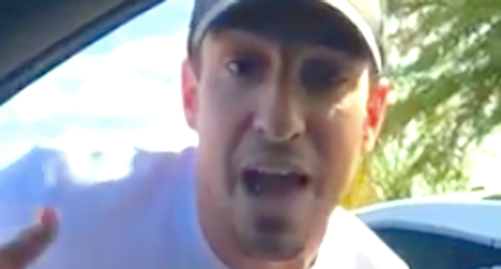 'Black lives don't matter': Road-raging white man uses Trump's name as a racial slur during confrontation