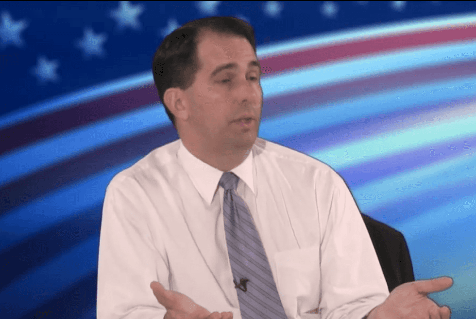 Wisconsin Gov. Scott Walker doesn't think having a minimum wage 'serves a purpose'