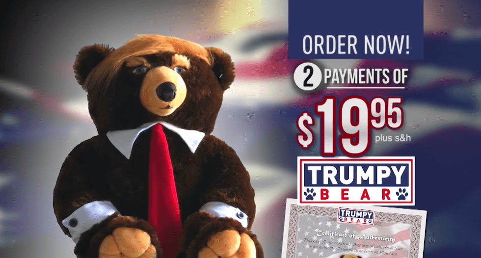 ‘Trumpy Bear’ is the perfect Christmas present for your sexist brother-in-law