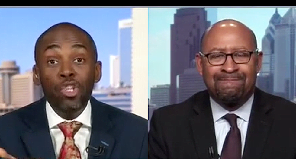 Trump booster blows his top after he's teased about his blood pressure during frantic attack on FBI