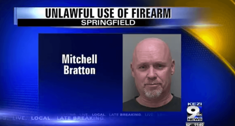 Oregon man arrested for celebrating Trump victory by shooting gun into street