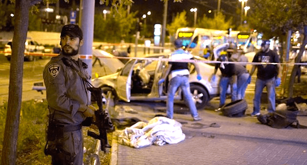 Infant killed as car plunges into crowd in Jerusalem hit-and-run attack