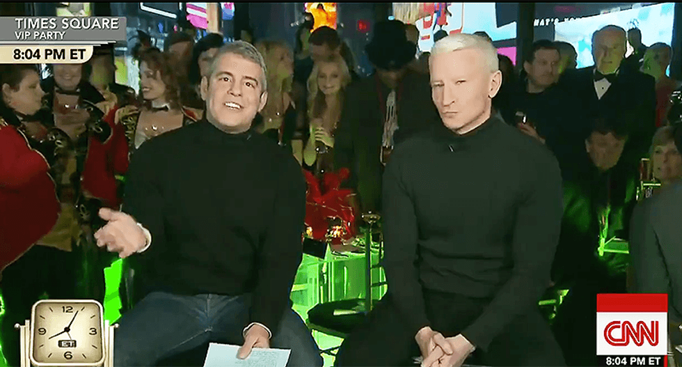 'He's already promoting Housewives': The internet can't stand Andy Cohen on #CNNNYE