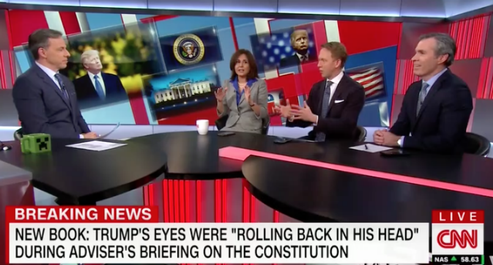 ‘He doesn’t read!’: CNN panel hammers conservative for putting a ‘nice spin’ on Trump's 'intellectual curiosity'