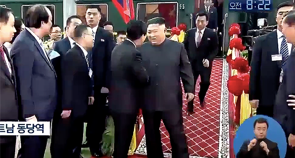Internet mocks video of overzealous Kim Jong Un aide rushing to the side of ‘Dear Leader’
