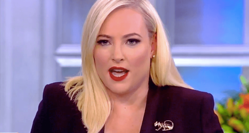 The View's Meghan McCain accuses Trump officials of setting up 'slush fund' to help Putin launder money