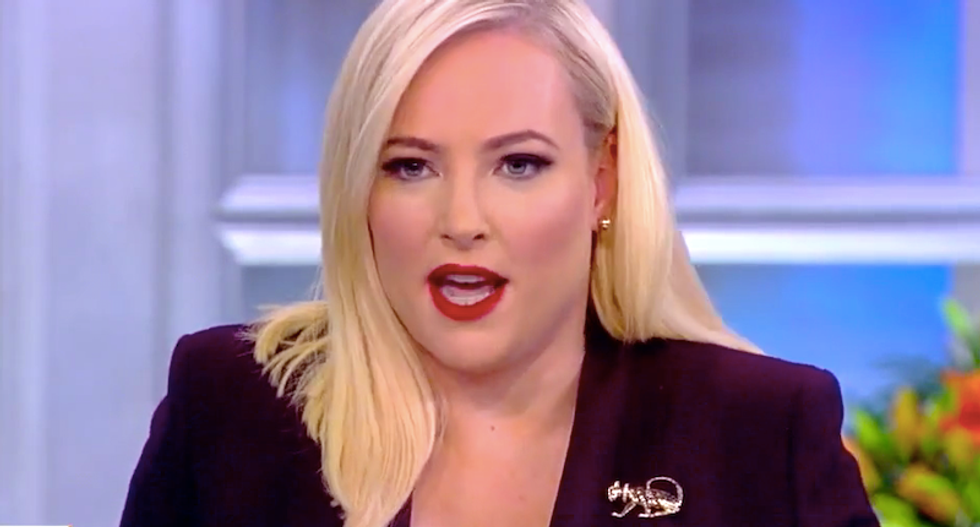 The View's Meghan McCain accuses Trump officials of setting up 'slush fund' to help Putin launder money