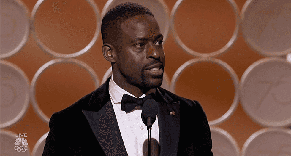Sterling K. Brown delivers moving speech after accepting Golden Globe: It makes it that much harder to dismiss people like me
