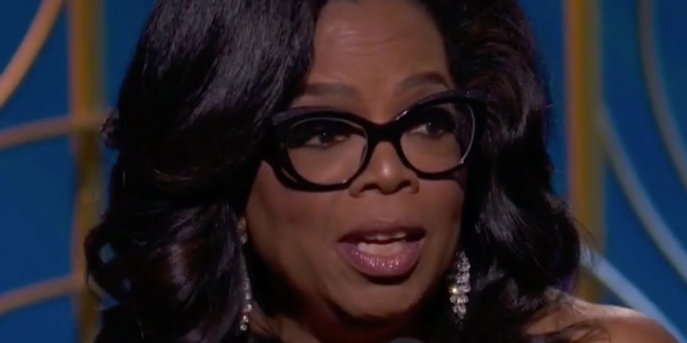 'Their time is up': Oprah Winfrey's amazing Golden Globes speech will make you wish she was running for president