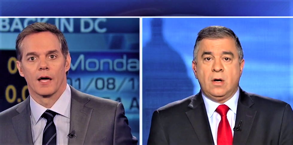 WATCH: Trump backer desperately tries to avoid revealing who told him to talk to Michael Wolff