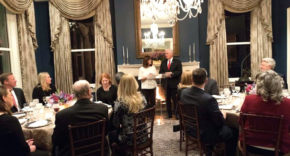 Mike Pence shares ‘intimate’ dinner with right-wing pastor who prays for deaths of liberal justices