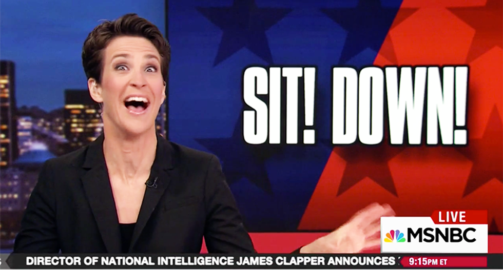 ‘For this -- I have no words’: Watch Rachel Maddow struggle to report on the latest from Melania Trump