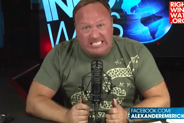 'Locks on the doors': Alex Jones claims authorities trying 'to shut down InfoWars tonight'